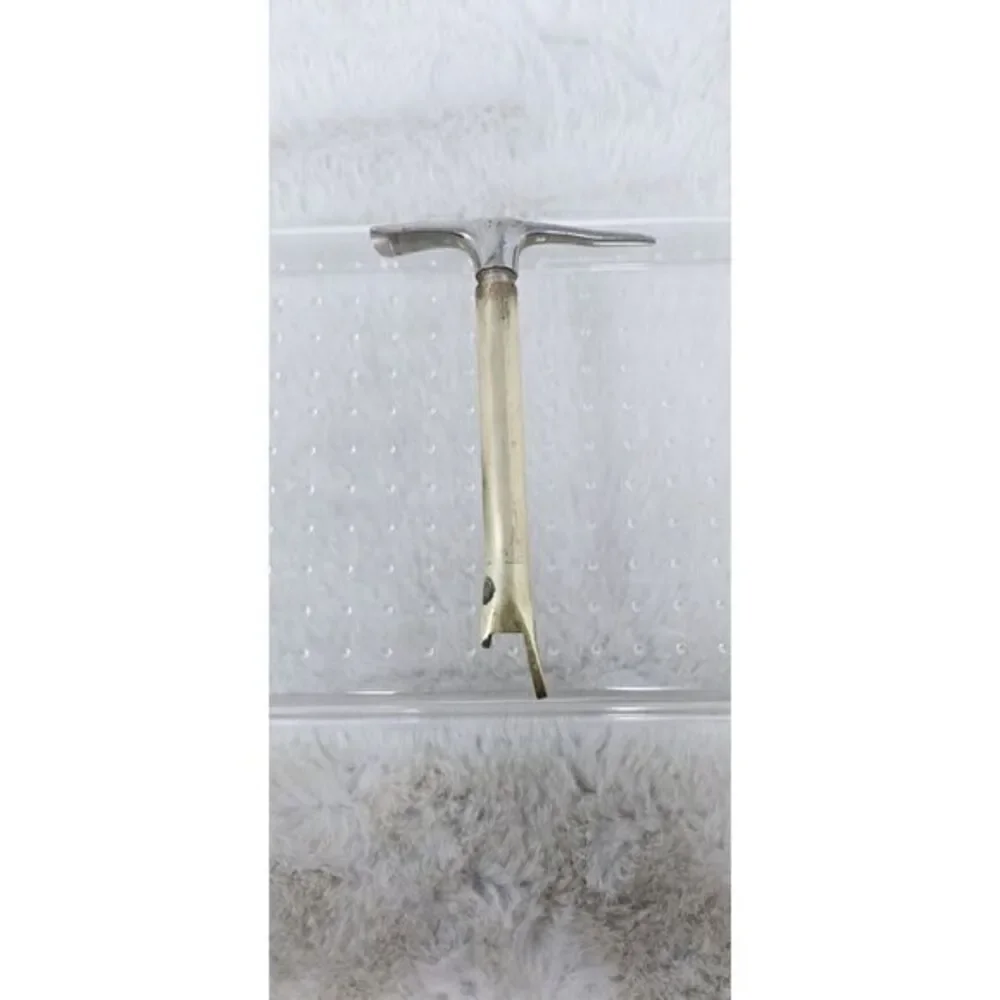 Vintage Marked‎ Eberle Brass Miners Pick Bottle Opener & Corkscrew Bartender